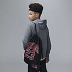 ナイキ ジョーダン “ 23 ” ジムサック【直販オンライン限定商品】 JORDAN JAN JERSEY GYM SACK BLACK（ジョーダン ジャージージム